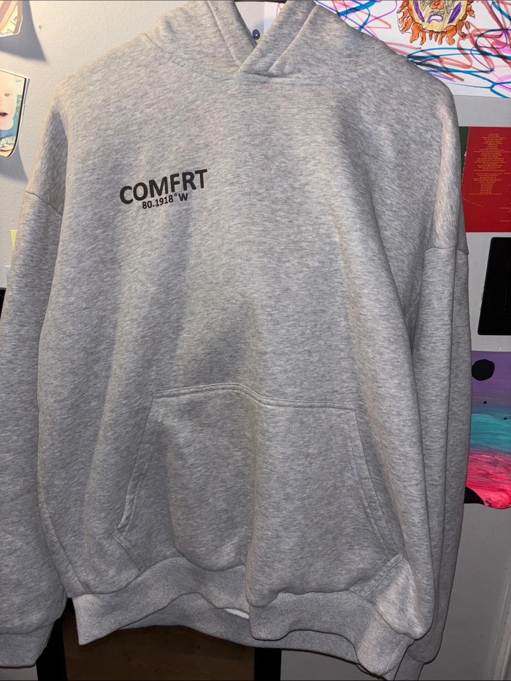 Comfrt Coordinate™ Hoodie gray - Picture 1 of 5